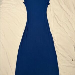 Free People Blue Sleeveless Dress